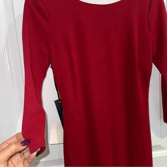 🚨 SOLD 🚨 Red dress - long maxi - wine dark red - size small - new with tags - Picture 9 of 10